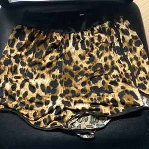 Cheetah XS Shein Shorts